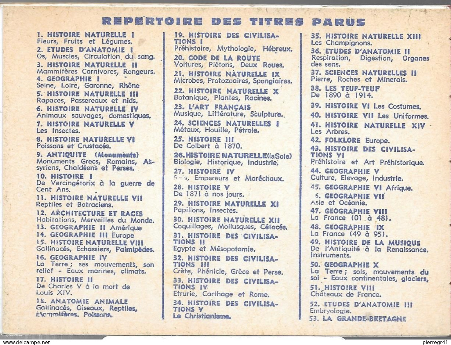LIVRET EDUCATIF-VOLUMETRIX-1955-N°9-ANTIQUITE-MONUMENTS-48 Planches Relié-NEUF-Ft 15,5x 11,5 Cm TBE - Fiches Didactiques