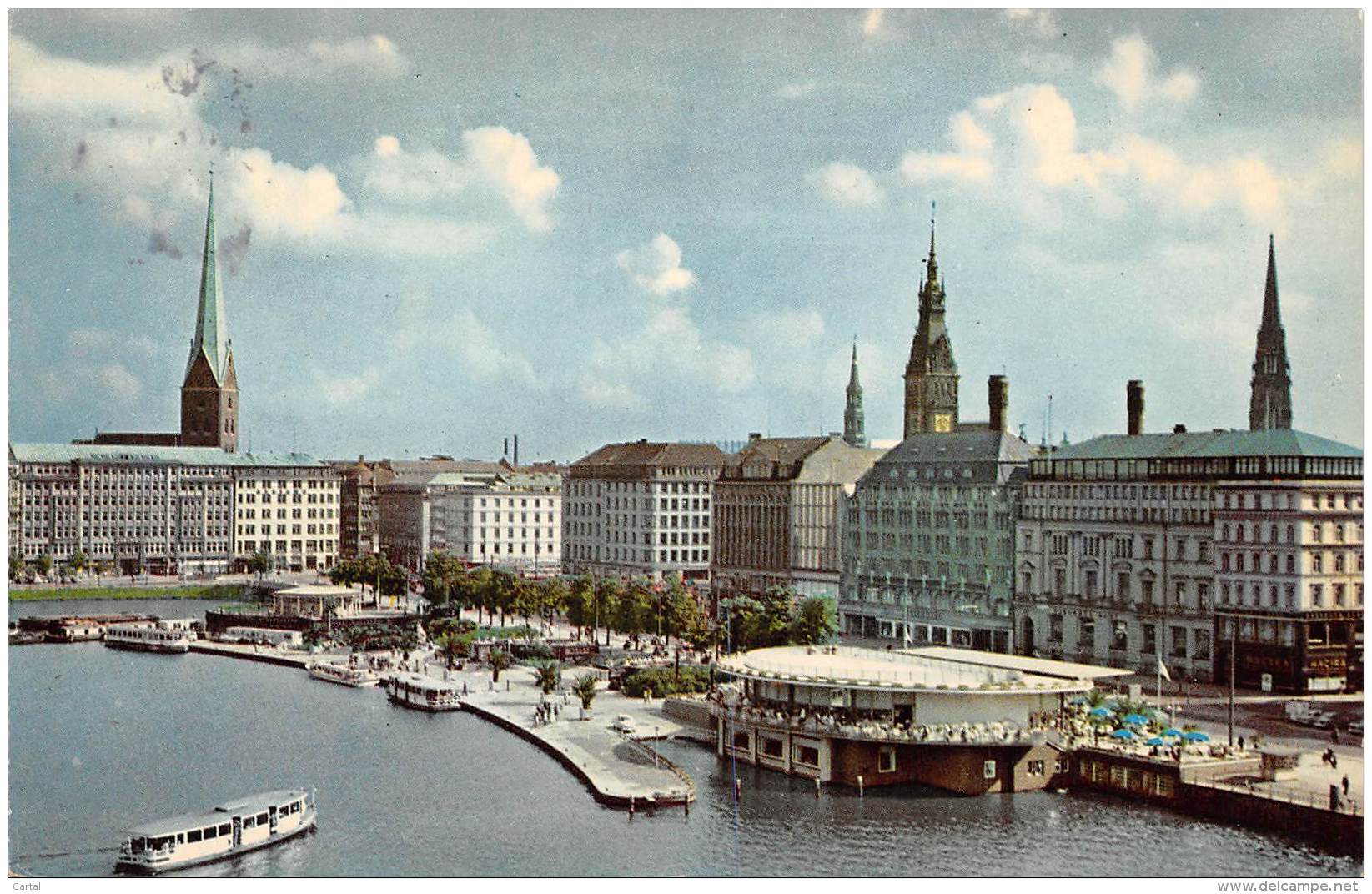 HAMBURG - Jungfernstieg Und Binnenalster - Andere & Zonder Classificatie