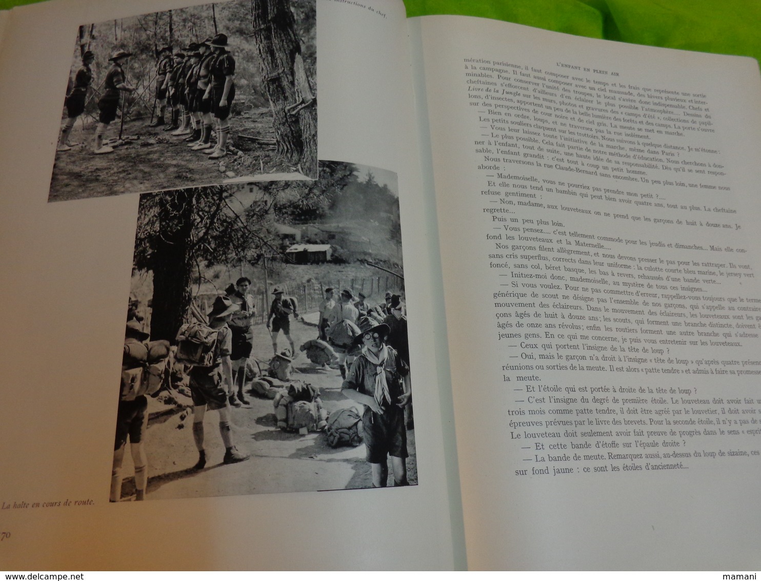 2 tomes -le visage de l'enfance-1937-allaitement-scoutisme-puericulture a travers les ages etc....preface p hazard