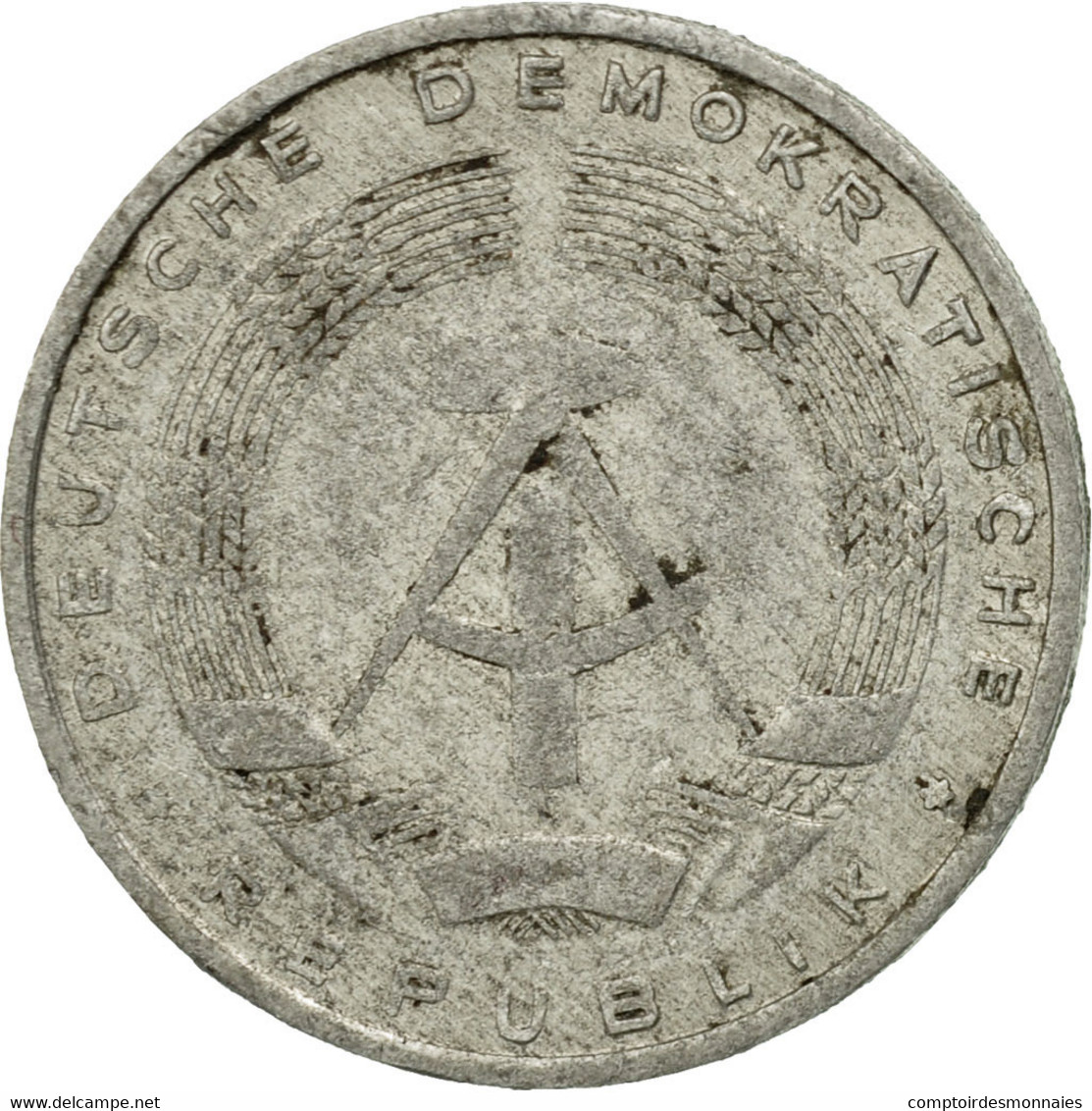 Monnaie, GERMAN-DEMOCRATIC REPUBLIC, 5 Pfennig, 1968, Berlin, TB, Aluminium - 5 Pfennig