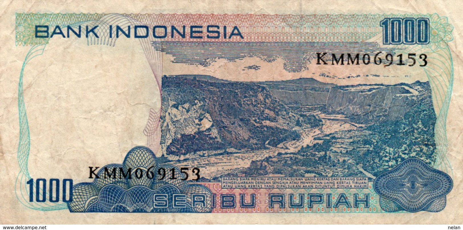 INDONESIA 1000 RUPIAH 1980 P-119 - Indonesien