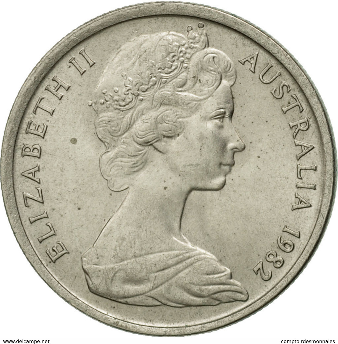 Monnaie, Australie, Elizabeth II, 5 Cents, 1982, SUP, Copper-nickel, KM:64 - 5 Cents