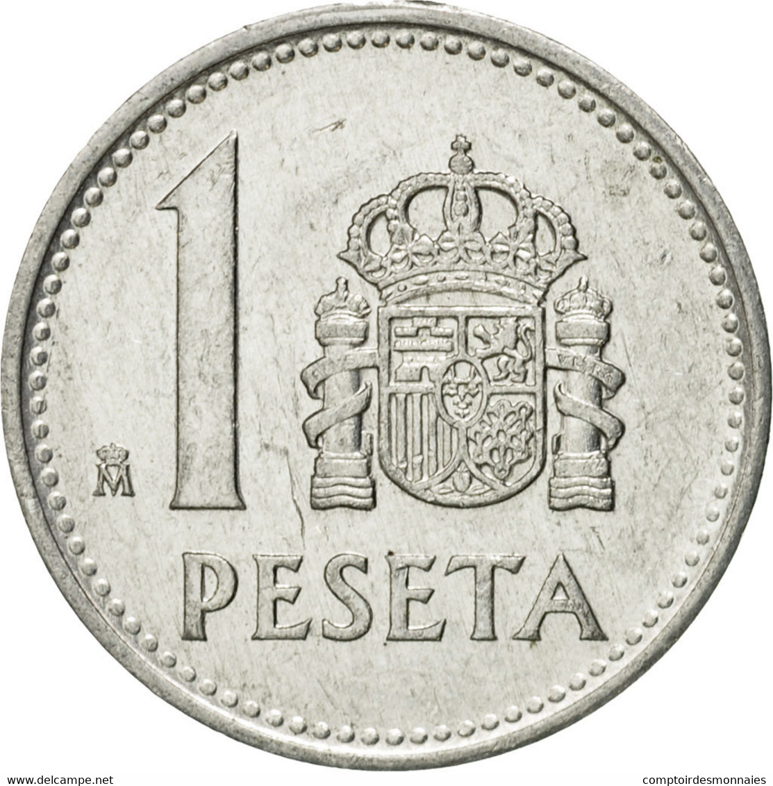 Monnaie, Espagne, Juan Carlos I, Peseta, 1989, TTB+, Aluminium, KM:821 - 1 Peseta