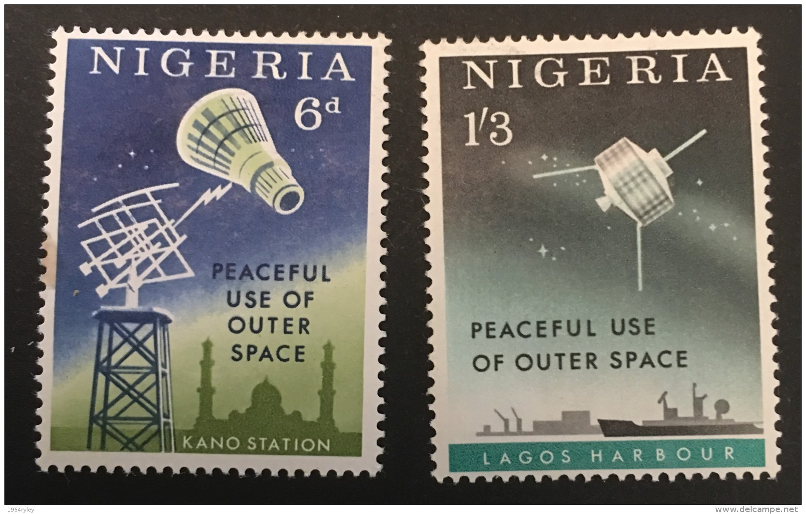 Nigeria   - MH* -  1963 - #  143/144 - Nigeria (1961-...)