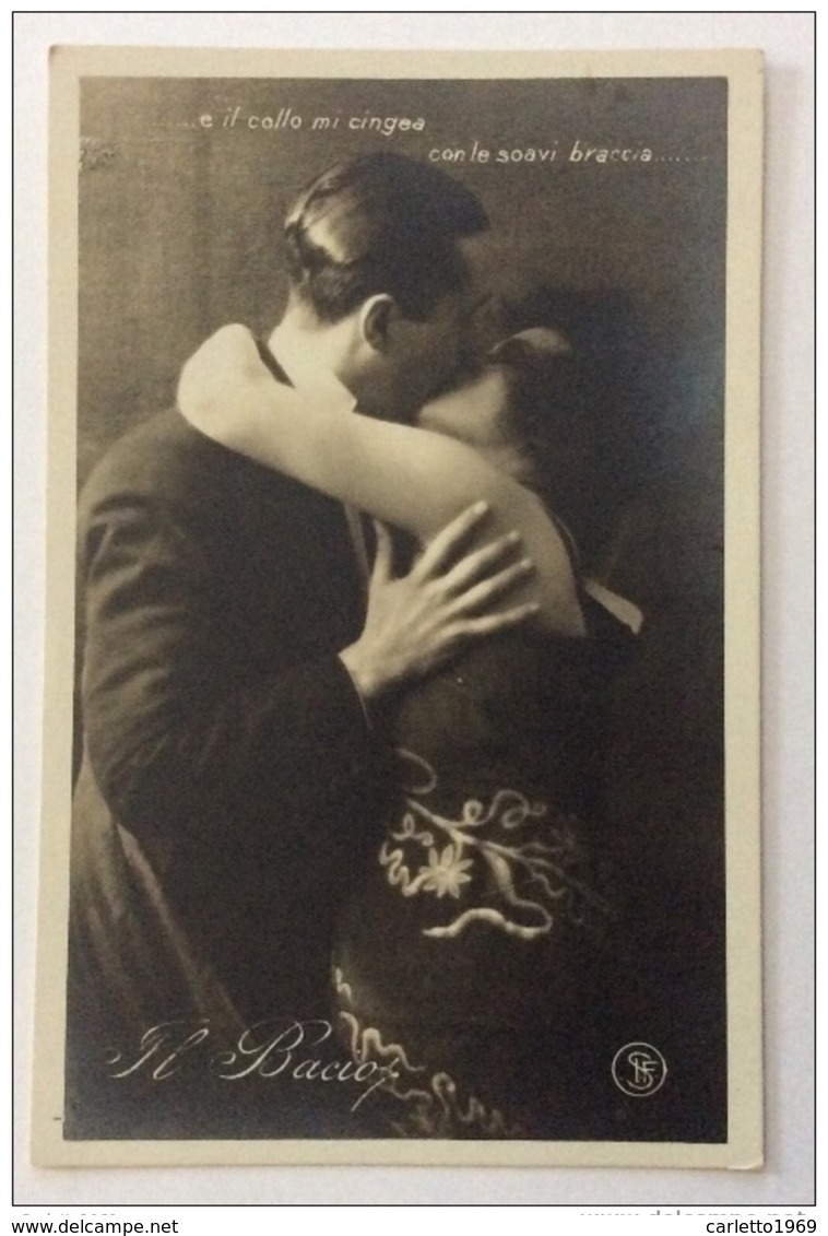 IL BACIO CARTOLINA ANNI 30 NV FP - Coppie