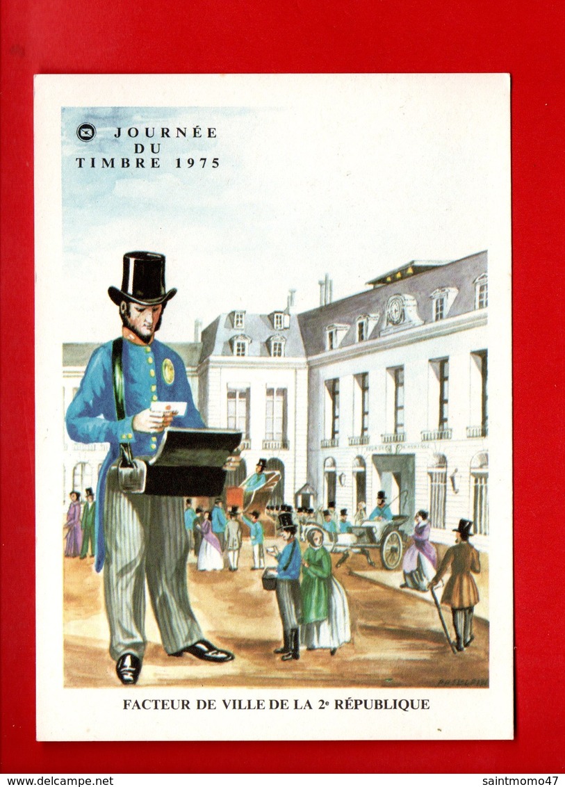 JOURNÉE DU TIMBRE 1975 . FACTEUR DE LA VILLE . SALON COLLECTIONNEUR VILLENEUVE-SUR-LOT 1997 - Réf. N°9940 - - 1990-1999