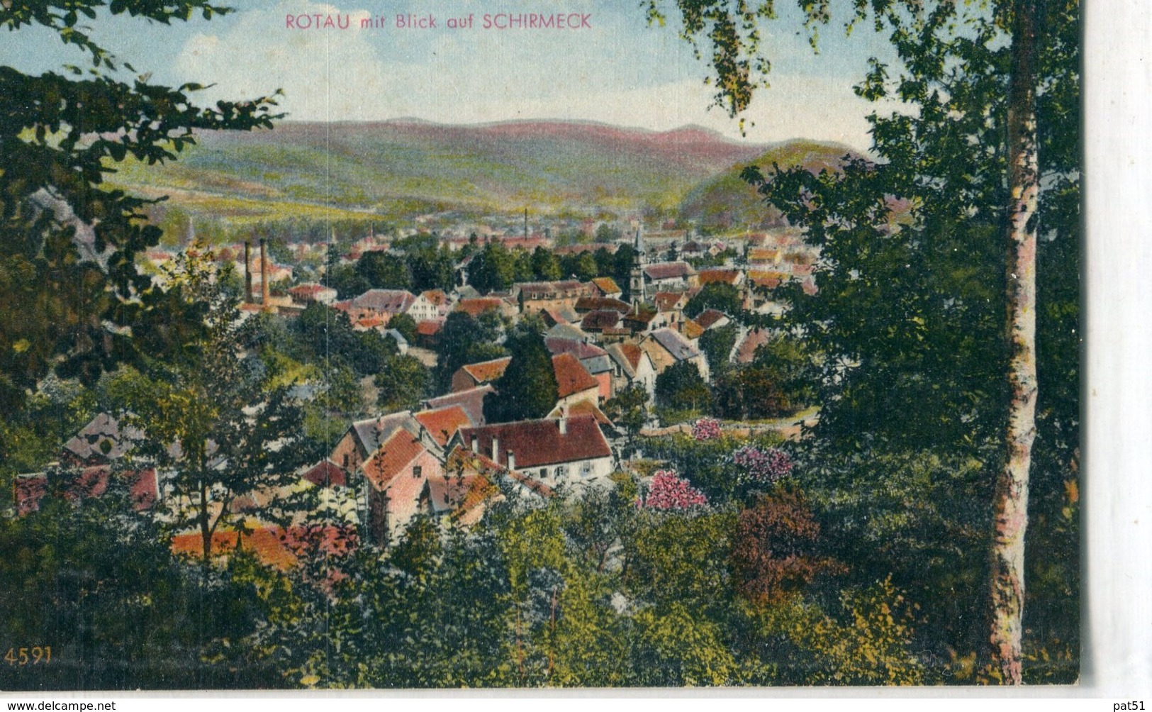 67 - Rotau / Rothau : Mit Blick Auf Schirmeck - Rothau