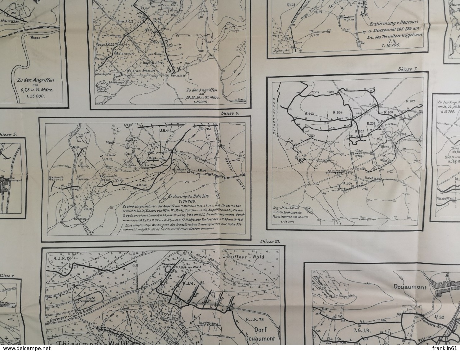 Die Tragödie Von Verdun 1916. III. Und IV.Teil. Toter Mann - Höhe 304. Thiaumont - Fleury. - 5. Zeit Der Weltkriege