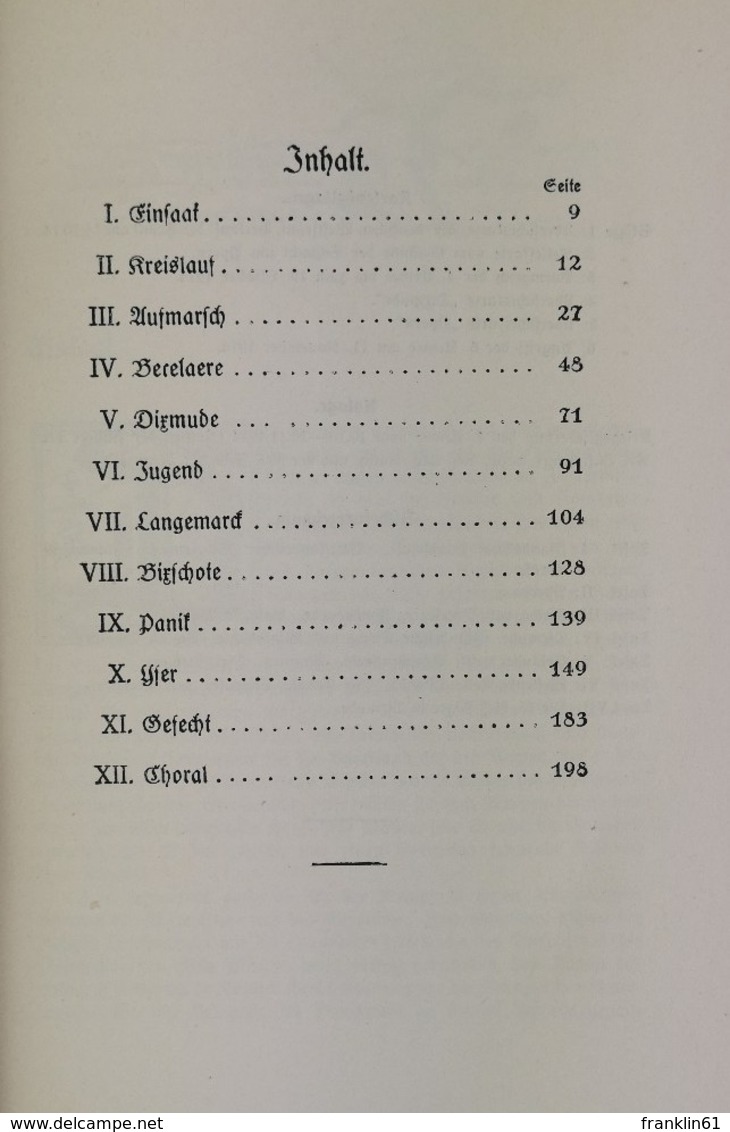 Ypern 1914. - 5. Guerres Mondiales