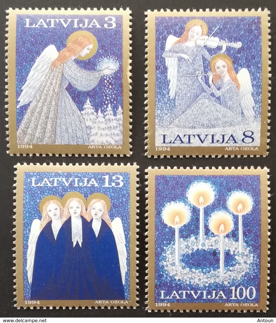 Latvia 1994 Christmas - Latvia