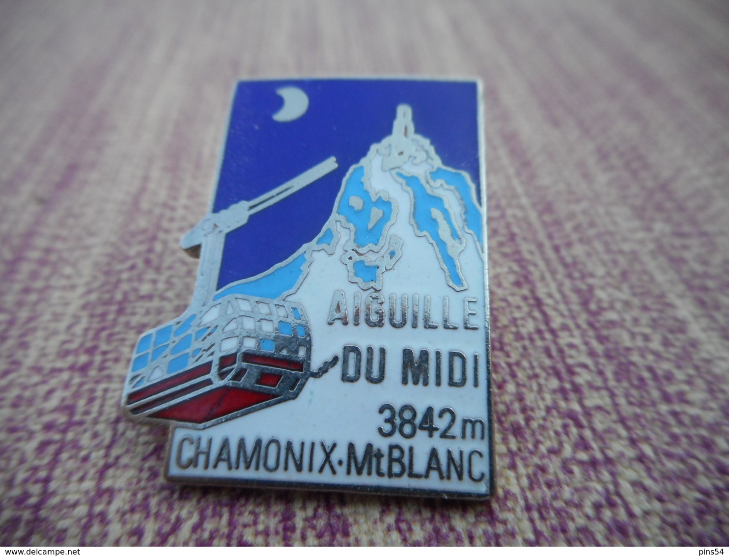 A005 -- Pin's Chamonix Mont Blanc Aiguille Du Midi - Cities
