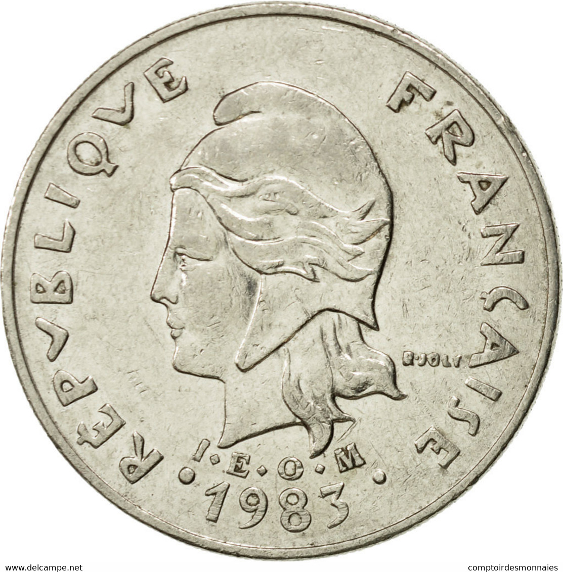 Monnaie, French Polynesia, 20 Francs, 1983, Paris, TTB, Nickel, KM:9 - Polynésie Française