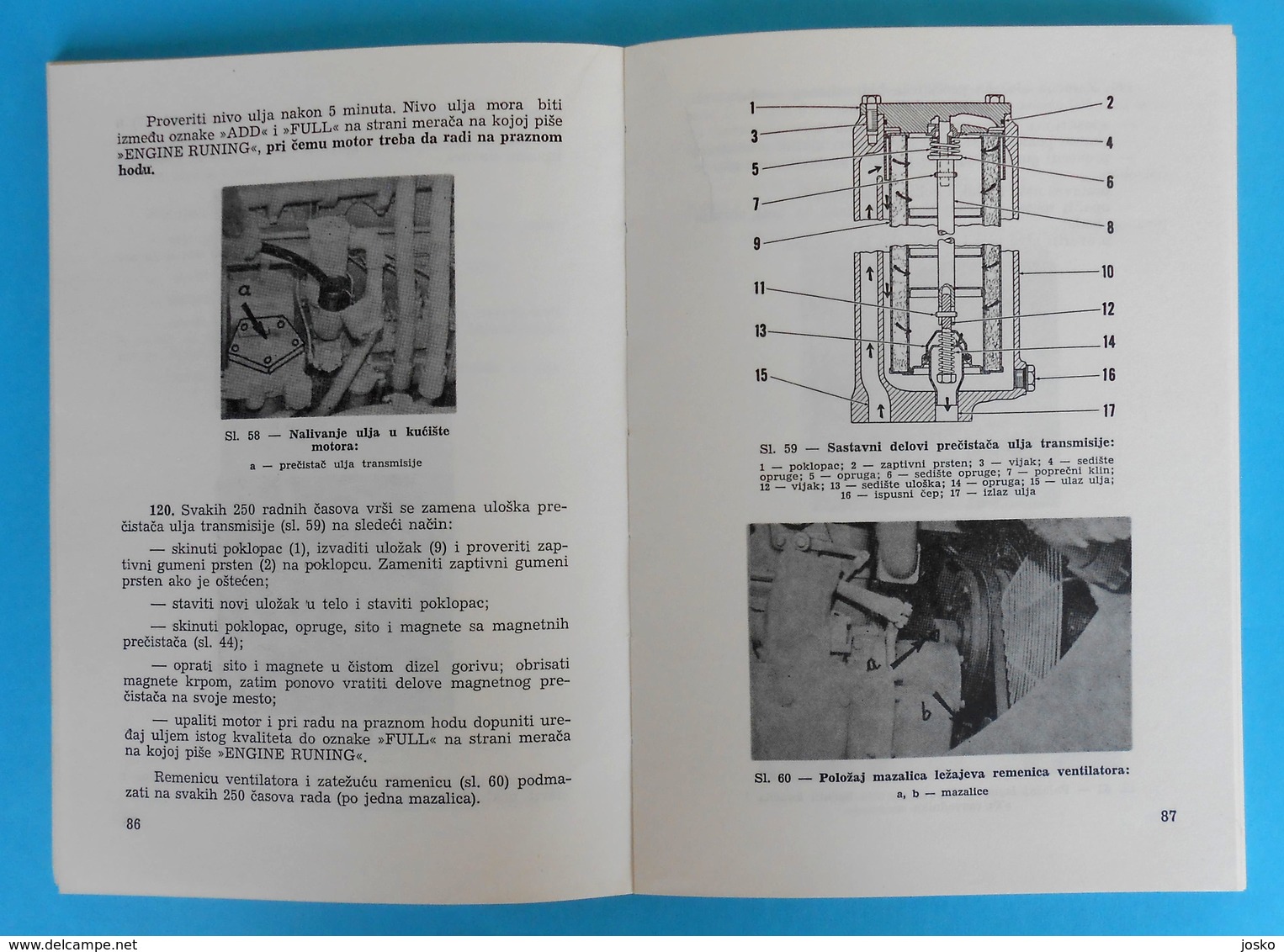 CATERPILLAR ... dozer D-8H & loader 980B - instruction for use ( of Yugoslav Army ) * tractor tracteur traktor trattore