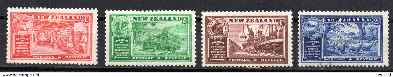 Serie Nº 227/31 Falta 230 New Zeland - Unused Stamps