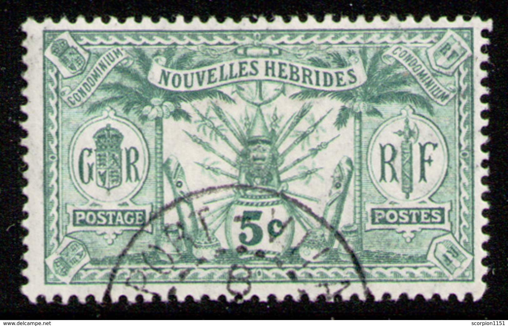 NEW HEBRIDES 1911 - From Set Used VF - Gebruikt