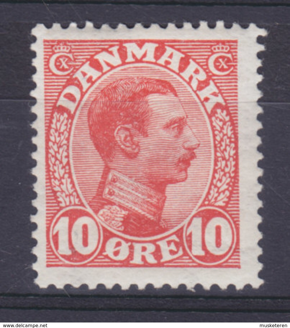 Denmark 1913 Mi. 68     10 Øre King Christian X. MH* - Ungebraucht