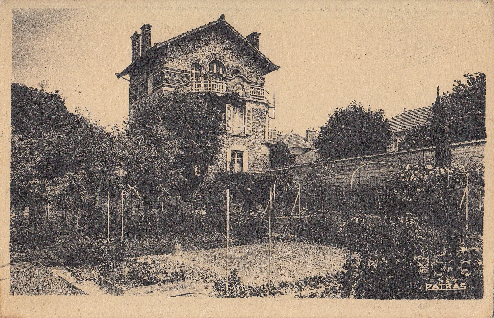 CARTE POSTALE D' ERAGNY SUR OISE / VILLA JEANNE D' ARC - Eragny