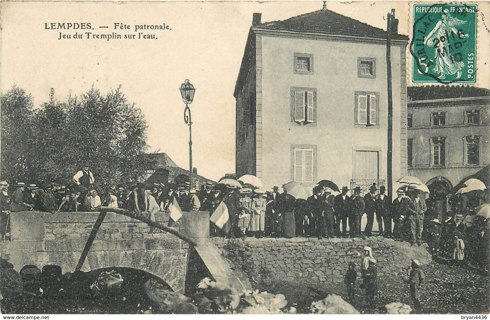 43 - LEMPDES - JEU DU TREMPLIN SUR L'EAU - FÊTE PATRONALE - Autres & Non Classés