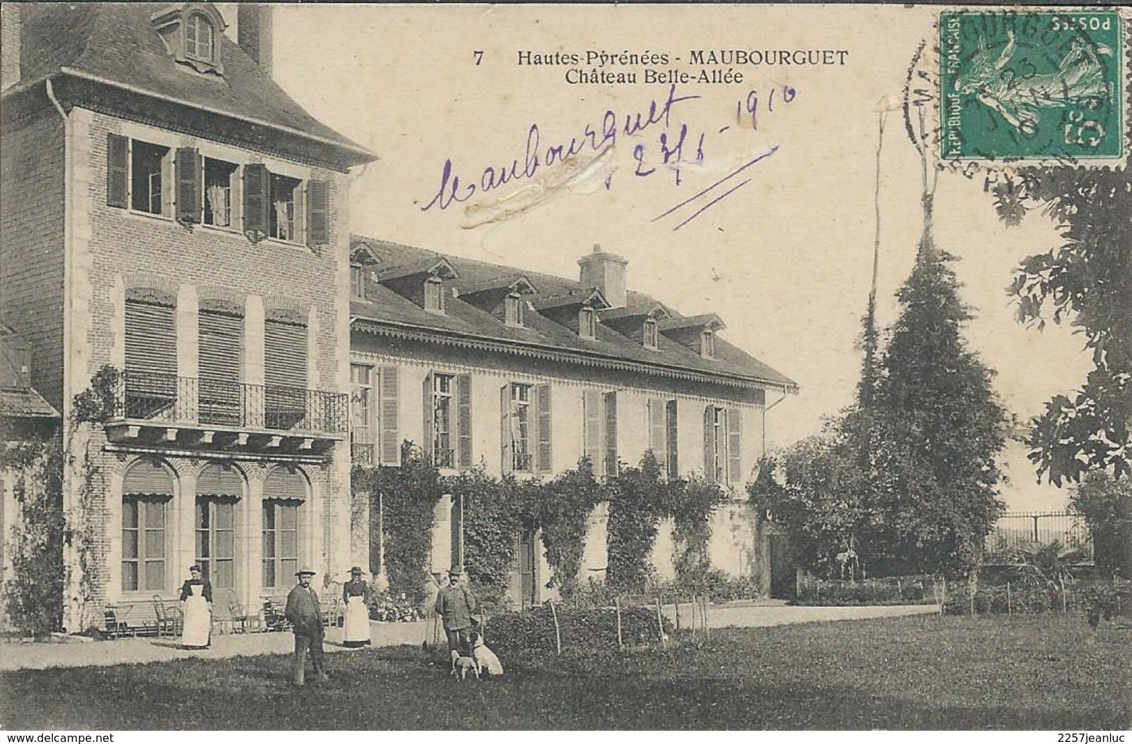 CP 65 - Maubourguet Chateau Belle Allée.1910 - Maubourguet