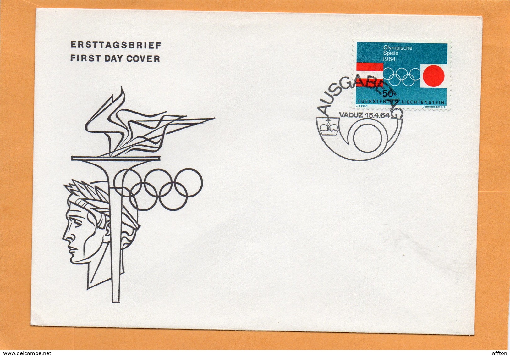 Liechtenstein 1964 FDC - FDC