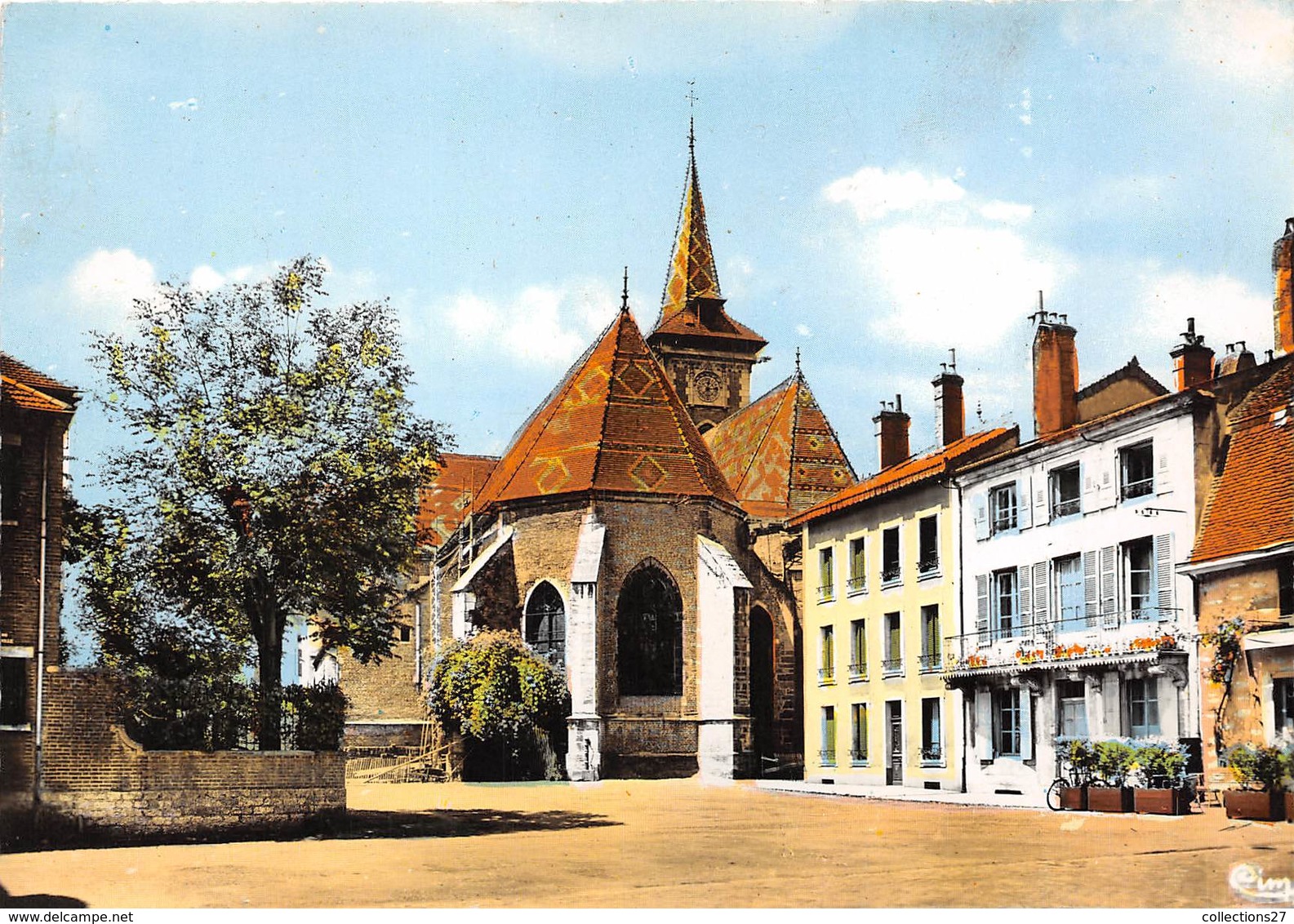 71-LOUHANS- ABSIDE DE L'EGLISE - Louhans