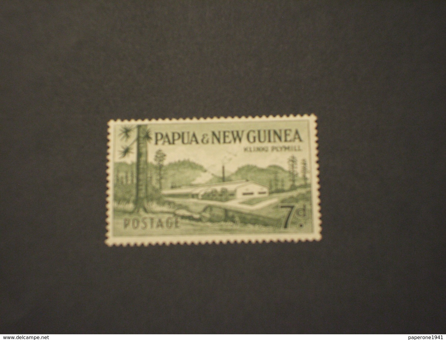 PAPUA - 1958/64 INDUSTRIA  7 P.- NUOVO(++) - Papouasie-Nouvelle-Guinée