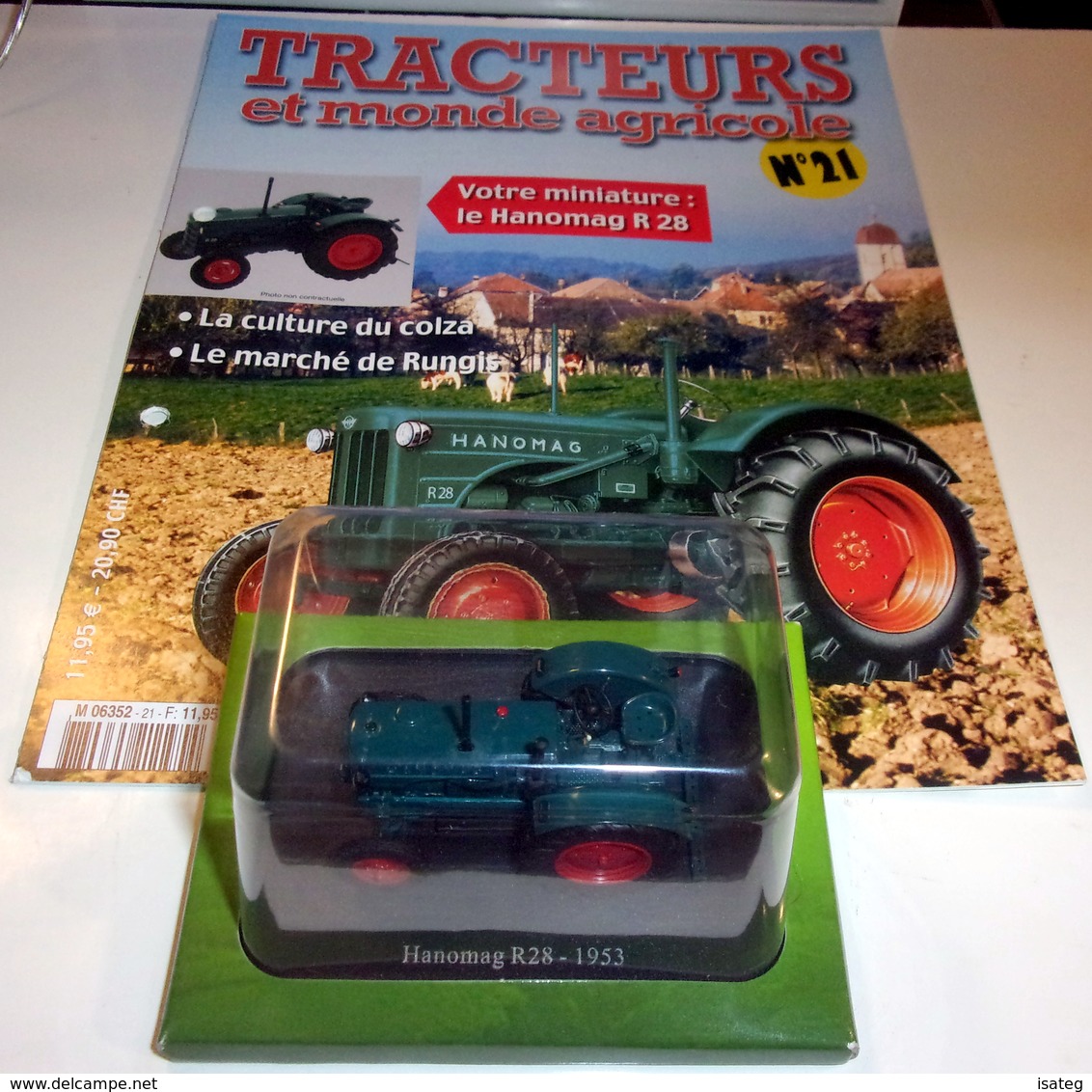 Tracteurs Et Monde Agricole N°21 - Le Hanomag R28 - 1953-Hachette - Autres & Non Classés