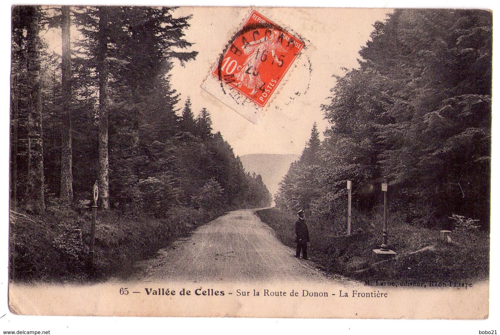 2139 - Vallée De Celle ( 88 ) - Sur La Route De Donon ( La Frontière ) - M. Larue éd. - N°65 - - Autres & Non Classés