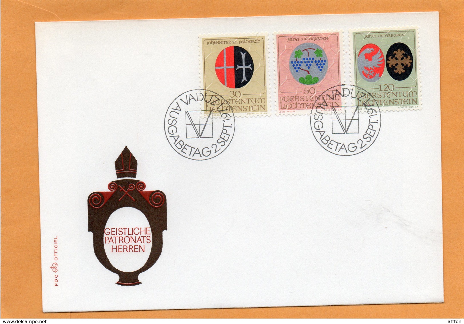 Liechtenstein 1971 FDC - FDC