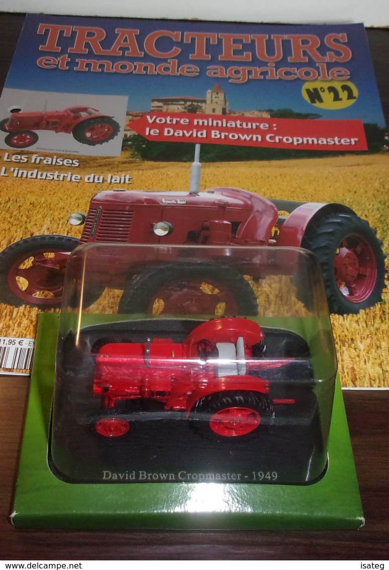 Tracteurs Et Monde Agricole N° 22 - Le David Brown Cropmaster - 1949-Hachette - Autres & Non Classés