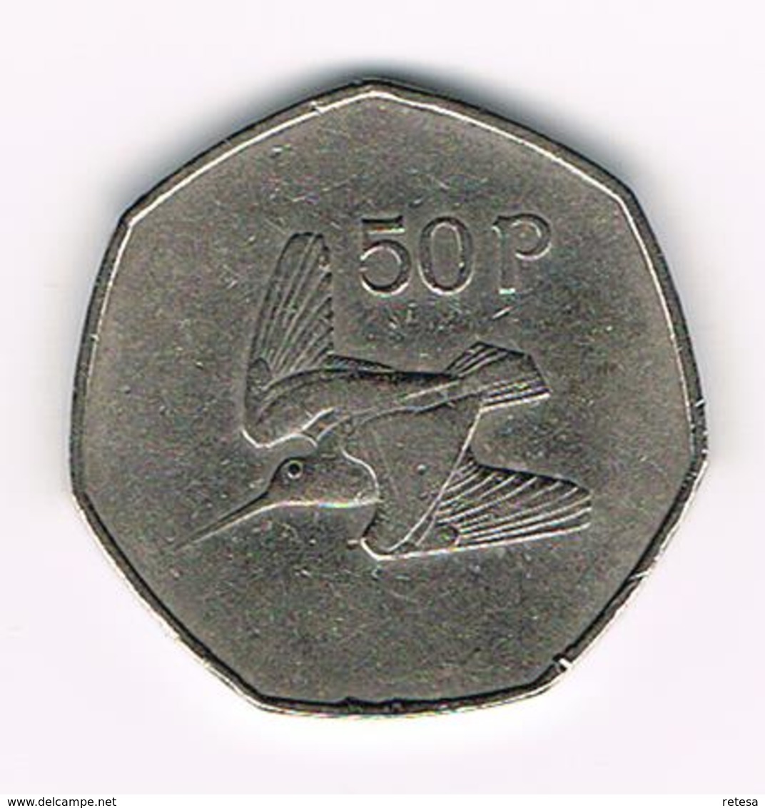 &  IERLAND  50  PENCE  1970 - Irlande