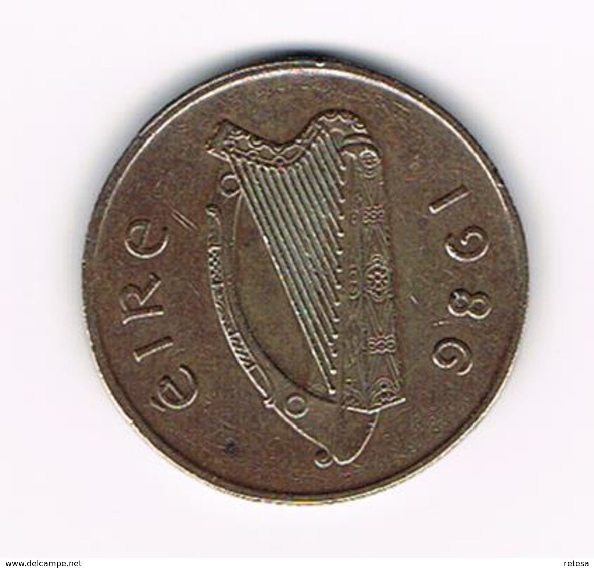 &-  IERLAND  20  PENCE  1986 - Irlande