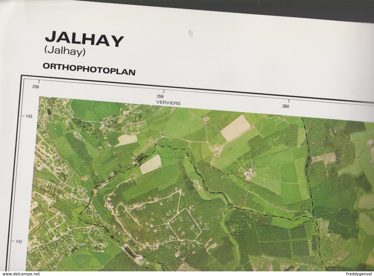 JALHAY ORTHOPHOTOPLAN 1/10.000 - Topographische Kaarten