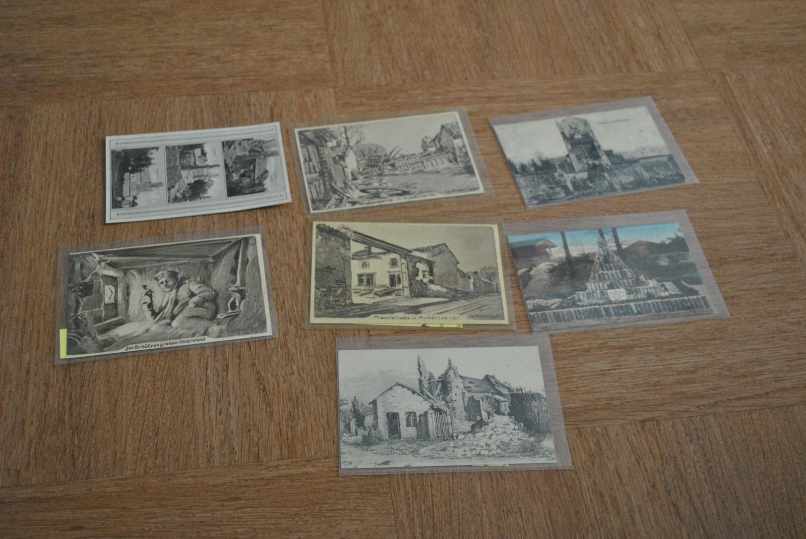 51 Marne Auberive Lot De 42 Cartes Militaria Illustrateur Guerre Ville Allemagne ... - Other & Unclassified