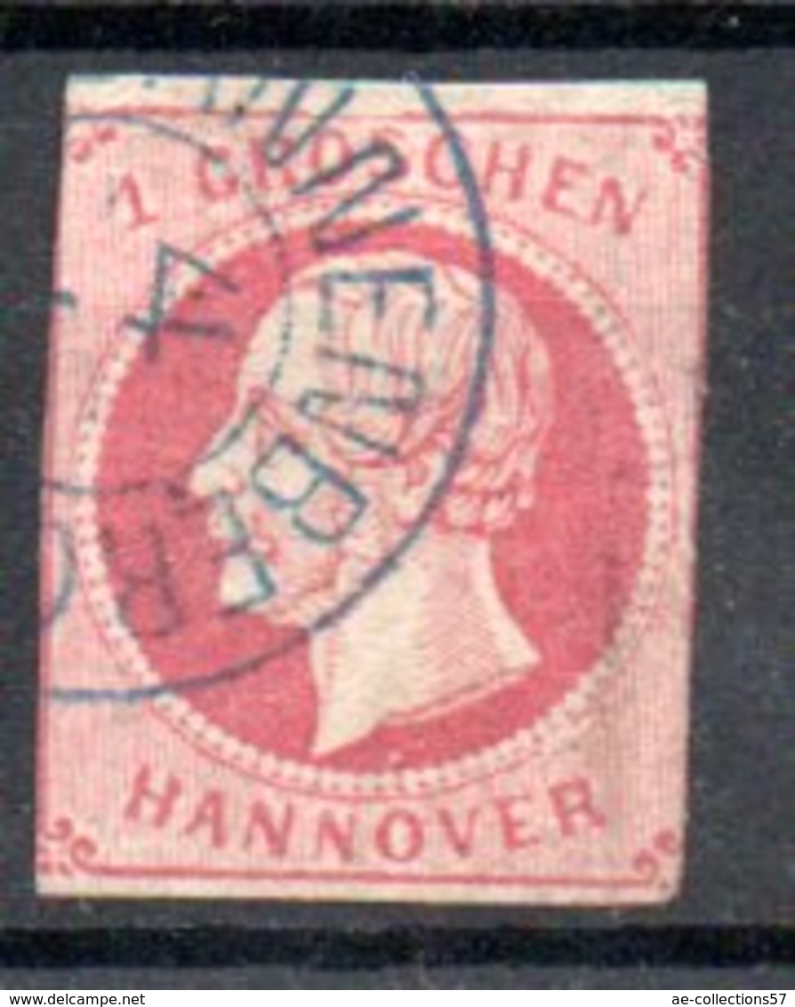 Hanovre  / N17 / 1 G Rose / Oblitéré - Hannover