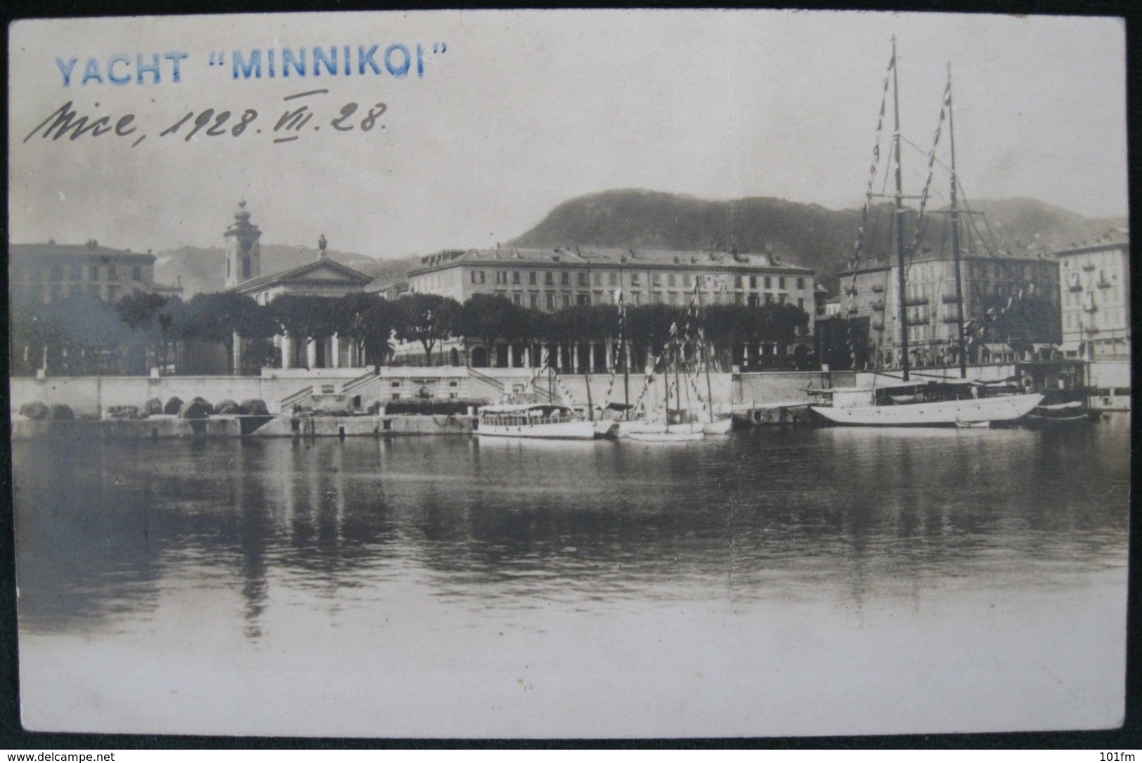 NICE - JACHT "MINNIKOI" EX. "WANDERER" - Transport (sea) - Harbour