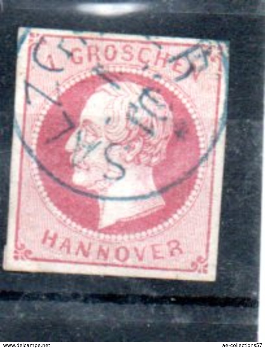 Hanovre  / N17 / 1 G Rose / Oblitéré - Hannover