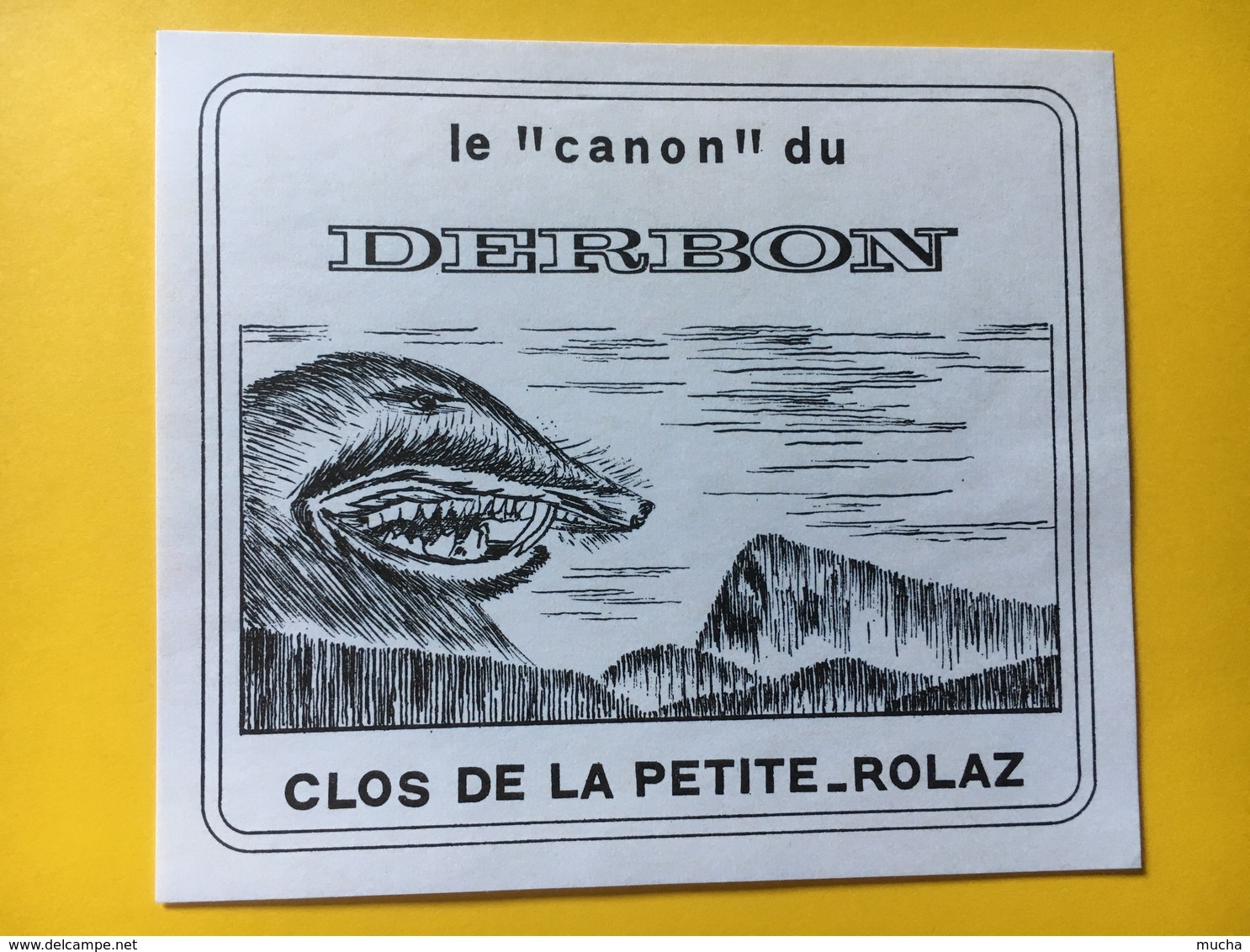 8667 - Rare Le "Canon" Du Derbon Clos De La Petite-Rolaz Vallée De Joux Suisse - Autres & Non Classés