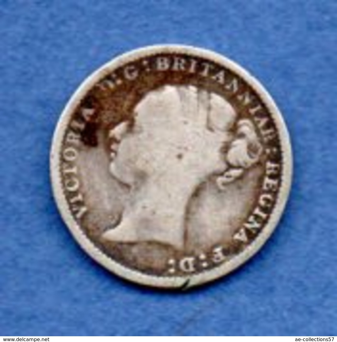 Grande Bretagne -  3 Pence 1883  --  état TB - F. 3 Pence