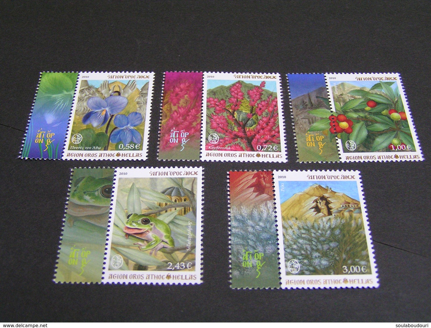 GREECE 2010 AGION OROS Flaura-Fauna Natural Environment I  MNH.. - Nuovi