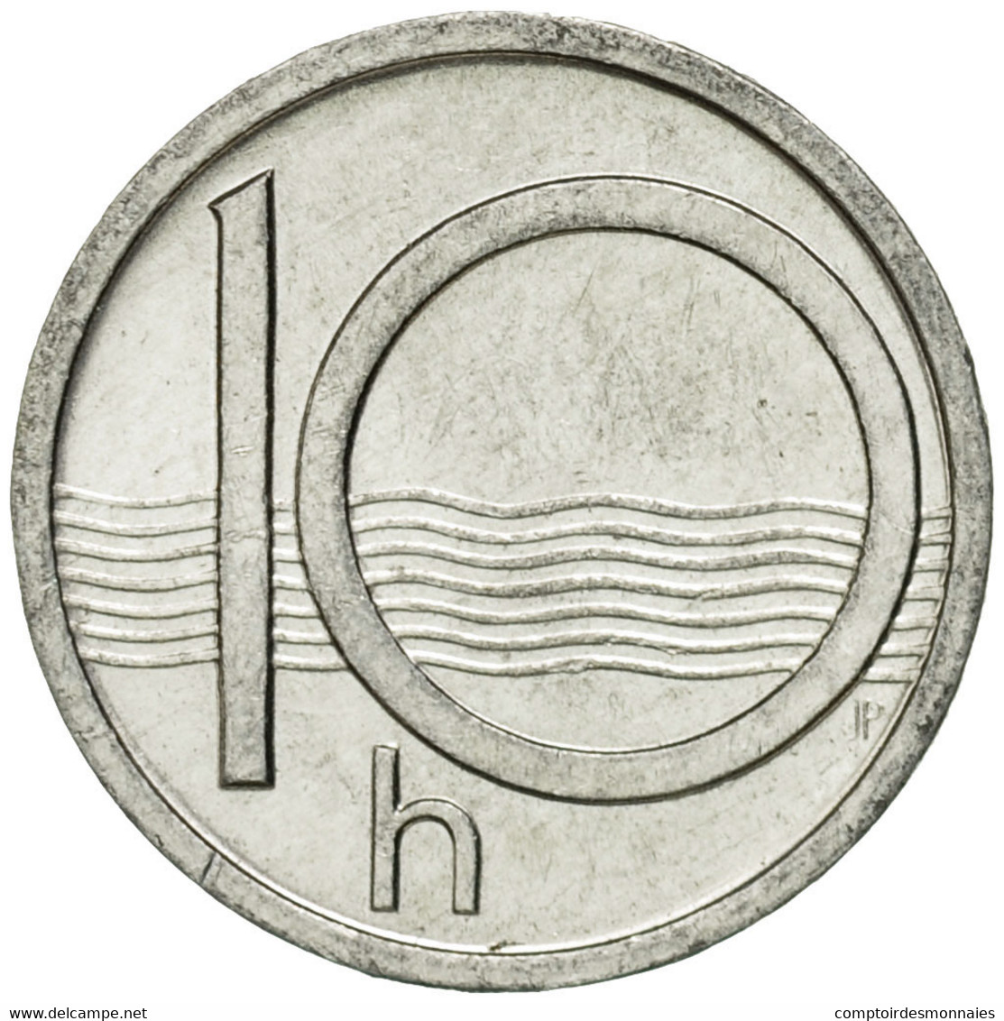 Monnaie, République Tchèque, 10 Haleru, 1993, TTB, Aluminium, KM:6 - Repubblica Ceca