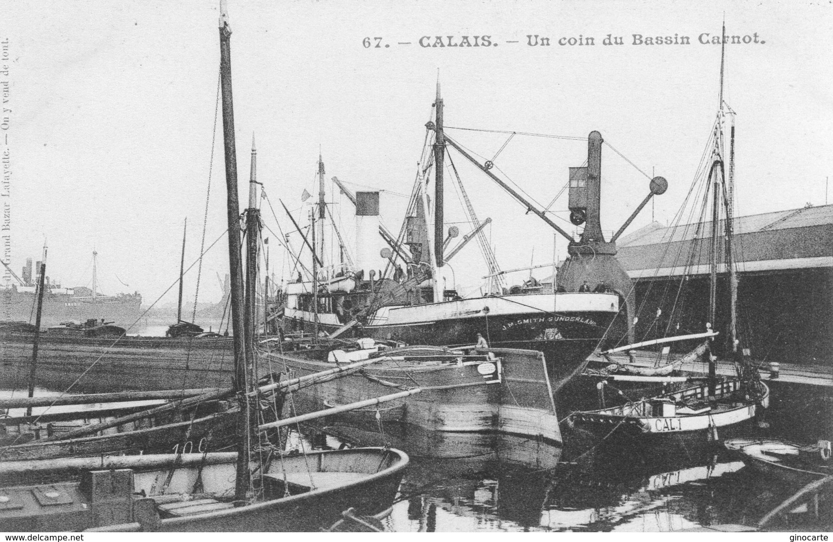 Calais Un Coin Du Bassin Carnot - Calais