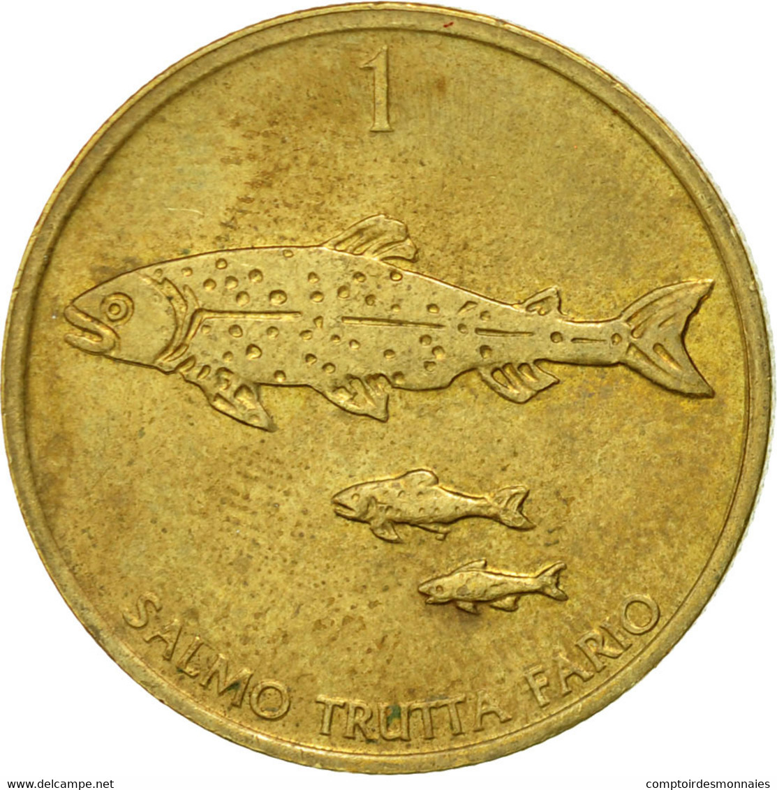 Monnaie, Slovénie, Tolar, 1998, TTB, Nickel-brass, KM:4 - Slovénie