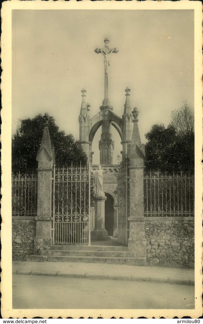 N°980  RRR AL  LES HERBIERS CHAPELLE ET CALVAIRE DU VOEU AU SACRE COEUR - Les Herbiers