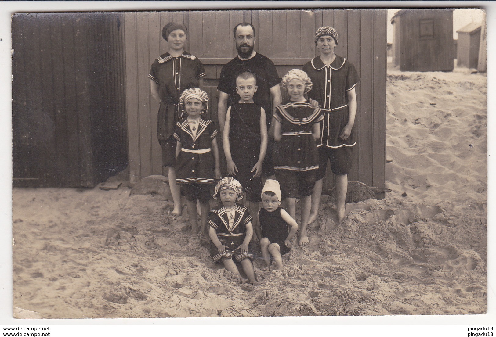 Au Plus Rapide Carte Photo Mer Plage Maillot Bain Non Circulé Excellent état - Bretagne