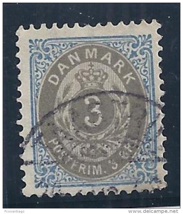 DINAMARCA 1875/903 - Yvert #22A - VFU - Usado