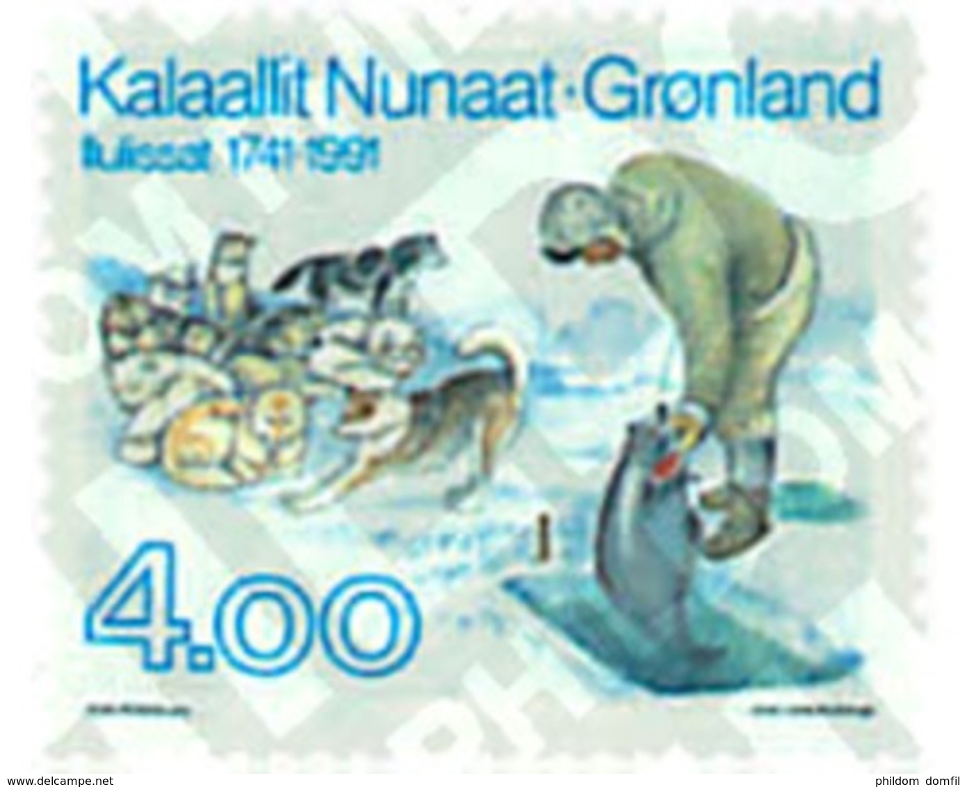 Ref. 97010 * MNH * - GREENLAND. 1991. 250th ANNIVERSARY OF JAKOBSHAVN . 250 ANIVERSARIO DE JAKOBSHAVN - Fishes