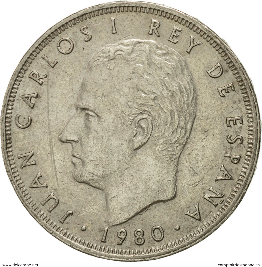 Monnaie, Espagne, Juan Carlos I, 25 Pesetas, 1982, TTB, Copper-nickel, KM:818 - 25 Pesetas