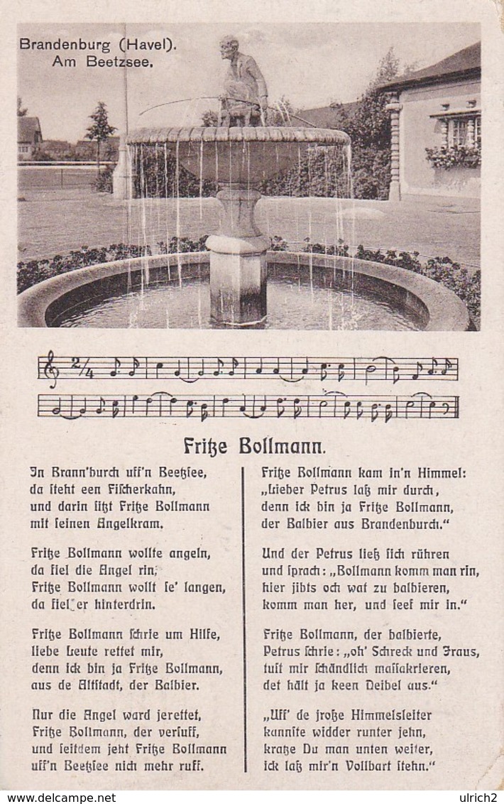 AK Brandenburg - Havel - Am Beetzsee - Fritze Bollmann - 1928 (35977) - Brandenburg