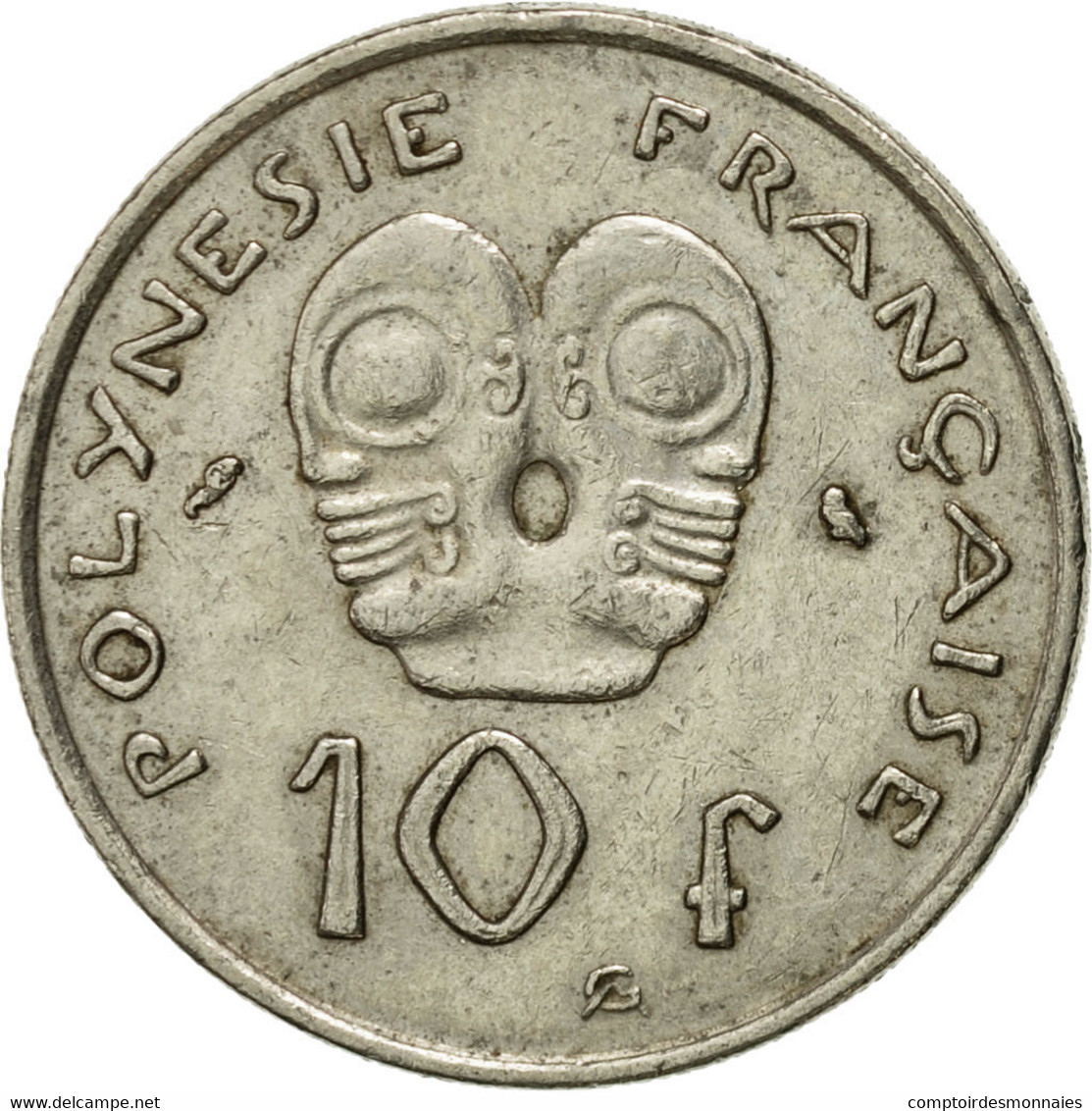 Monnaie, French Polynesia, 10 Francs, 1973, Paris, TTB, Nickel, KM:8 - French Polynesia